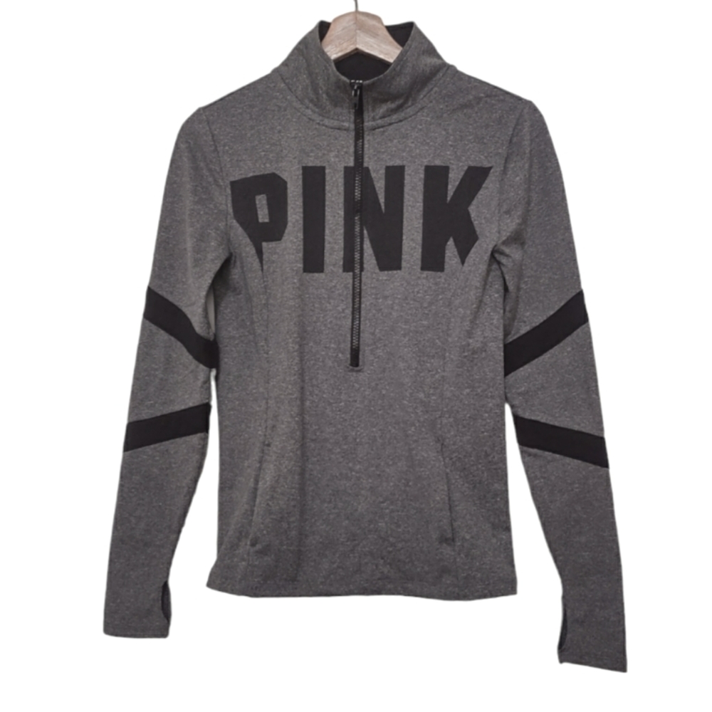 PINK Victoria's Secret Ultimate Half Zip Pullover